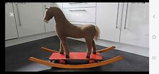 vintage rocking horse for restoration