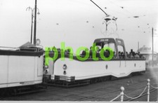 BLACKPOOL TRANSPORT BOAT TRAM 225 PLEASURE BEACH 195X 5x3 PHOTOGRAPH