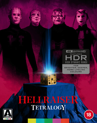 Hellraiser tetralogy blu ray - hellraiser, blu-ray
