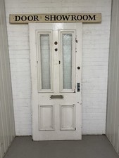 Reclaimed Victorian Wooden Panel Front Door 2125 Or 2120mm x 910 Or 925mm