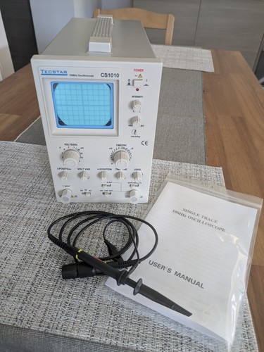 Analog 10mhz oscilloscope - analog,