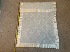 Vintage Pram Cover WHITE 34” x 21” KODEL Make Polyester Lightweight