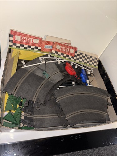 Vintage scalextric track and - track,