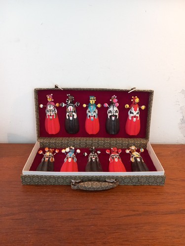 Set chinese opera - of,