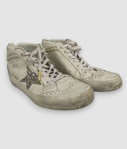 Golden goose women white - golden,