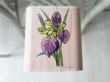 Lily of the Valley Solid Wood mounted rubber stamp Personal Impressions 660 E