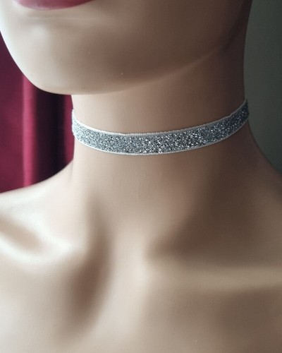 Glitter choker shine classic - glitter,