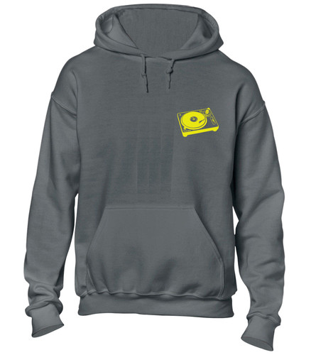 Yellow decks hoody - dj,