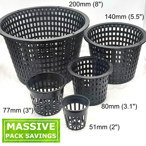 Net plant pots - net,