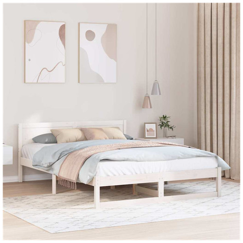 Bed frame solid - bed, pine