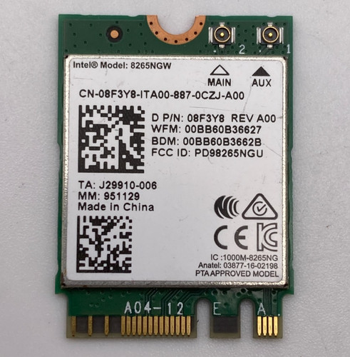 Genuine intel 8265ngw - genuine, dual