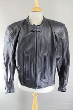 CROWTREE BLACK LEATHER BIKER