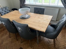 wooden dining table bespoke 