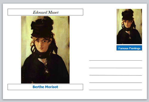 Famous paintings berthe - paintings,