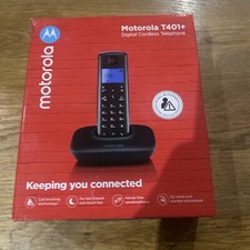 Motorola T401+ Digital Cordless Phone