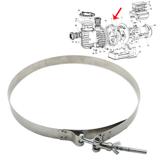 Stainless steel front - stainless, pump