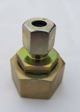 HYDRAULIC SWIVEL REDUCER COUPLING L SERIES TUBE COMPRESSION FITTING ZINC PLATED