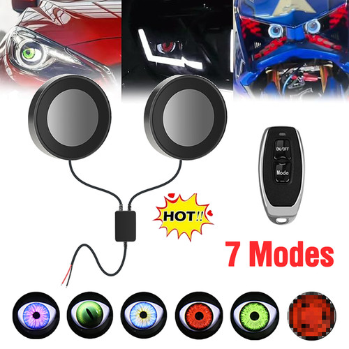 Led dynamic devil eye car - dynamic,