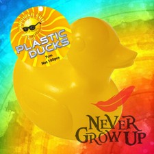 Yellow Plastic 7 cm Ducks -