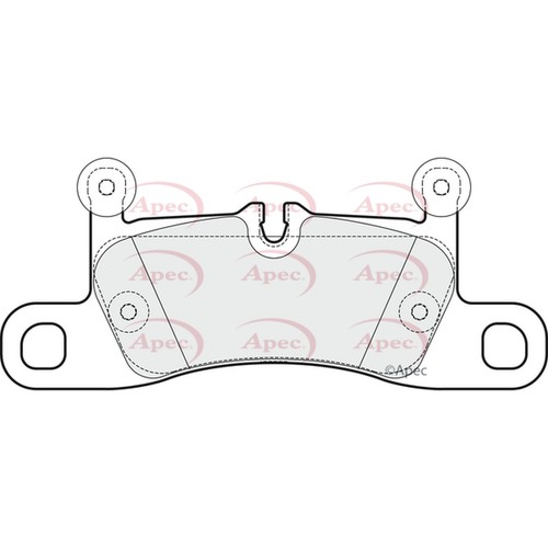 Brake pads set for touareg - brake, vw
