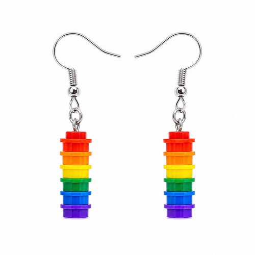Lgbtq rainbow earrings - 🌈,