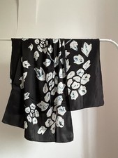 JIGSAW 100% Silk Scarf Black &
