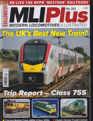 Modern locomotives illustrated - modern,
