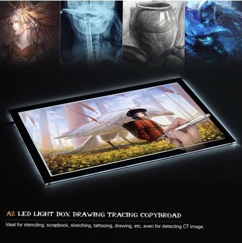 Led light box drawing - led,