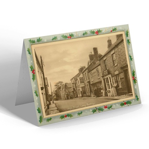 Xmas notelet vintage - xmas,