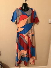 Issa High Low Hem Dress Size