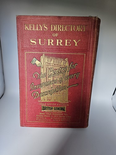 Kelly directory surrey - kelly's,