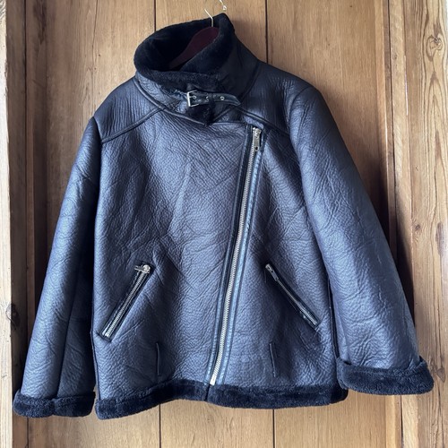 Zara faux leather fur - faux,
