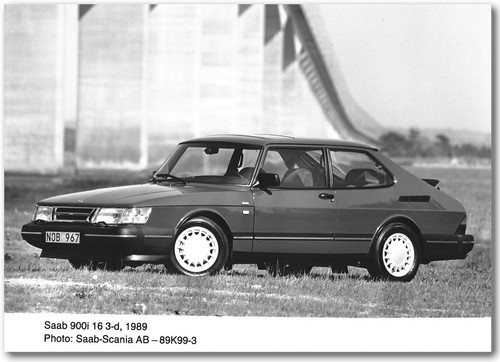 Saab 900i door press - 16, 3-door