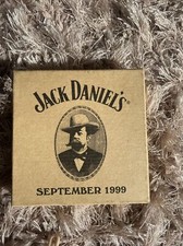 Vintage Jack Daniels Limited Edition September 1999 Wooden Jigsaw Puzzle Coaster