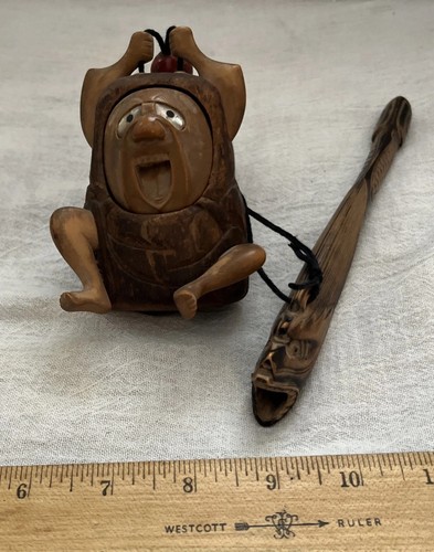 Antique japanese wood tonkatsu - antique,