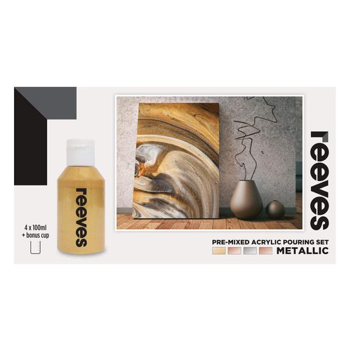 Reeves pouring acrylic set - reeves,