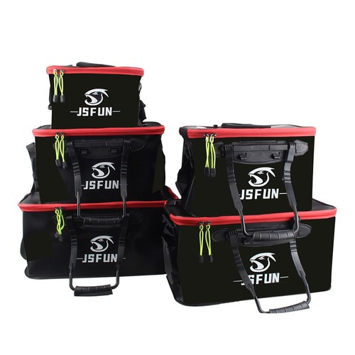 Foldable fishing bucket - bucket, w