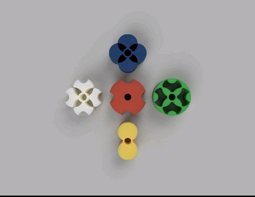 45rpm vinyl centre spindle - 7",