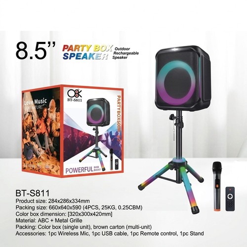 Party box outdoor rechargeable - party,