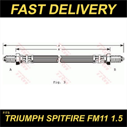 Trw brake hose - trw, triumph