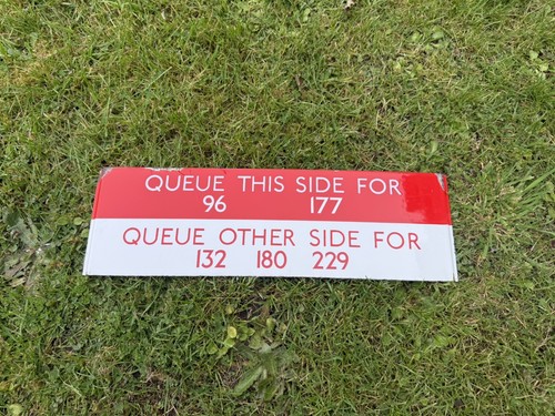 London transport bus stop sign - london,