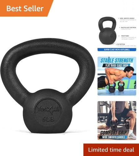 Cast iron kettlebell lbs - cast, 5-80