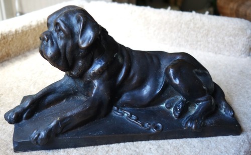 Bronze mastiff dog original - bronze,