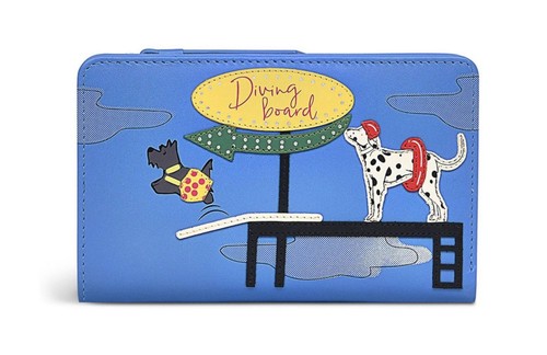 Radley blue leather bifold - radley,