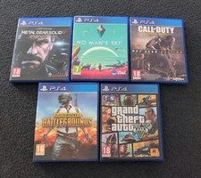 5 x PS4 PlayStation 4 Games -