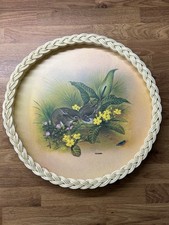 Vintage Melamine Round Tray