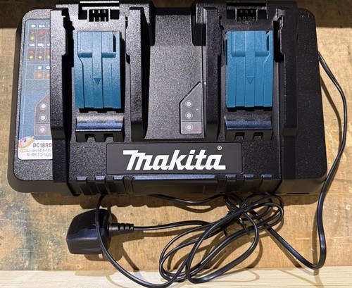 Makita dc18rd twin port rapid - twin,