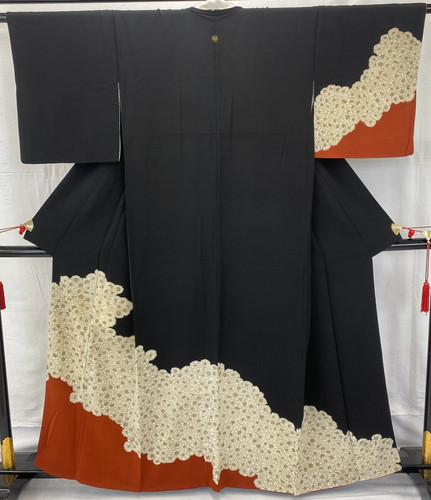 Japanese vintage kimono silk - japanese,