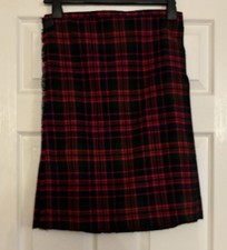 Traditional Ladies Wool Mix Kilt by Scottish Design Tartans