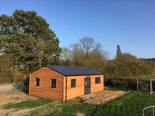 Woodland lodge beds - woodland, lodge.